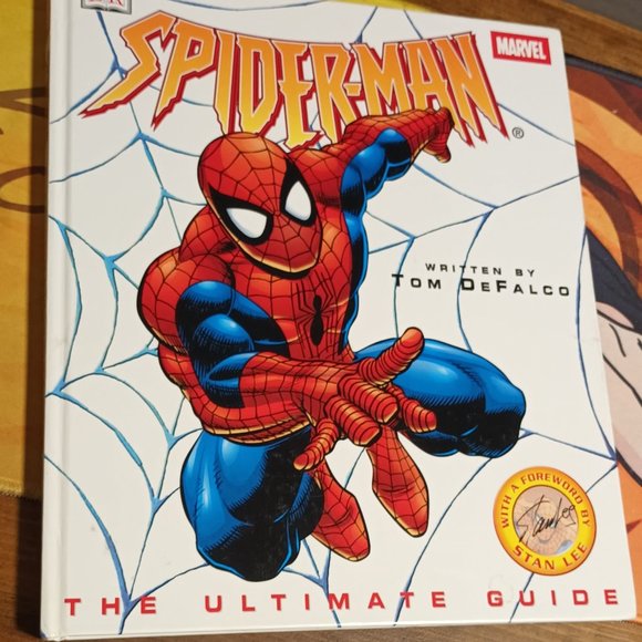 SPIDER-MAN: THE ULTIMATE GUIDE HARDCOVER MARVEL/DK PUBLISHING - Picture 1 of 1